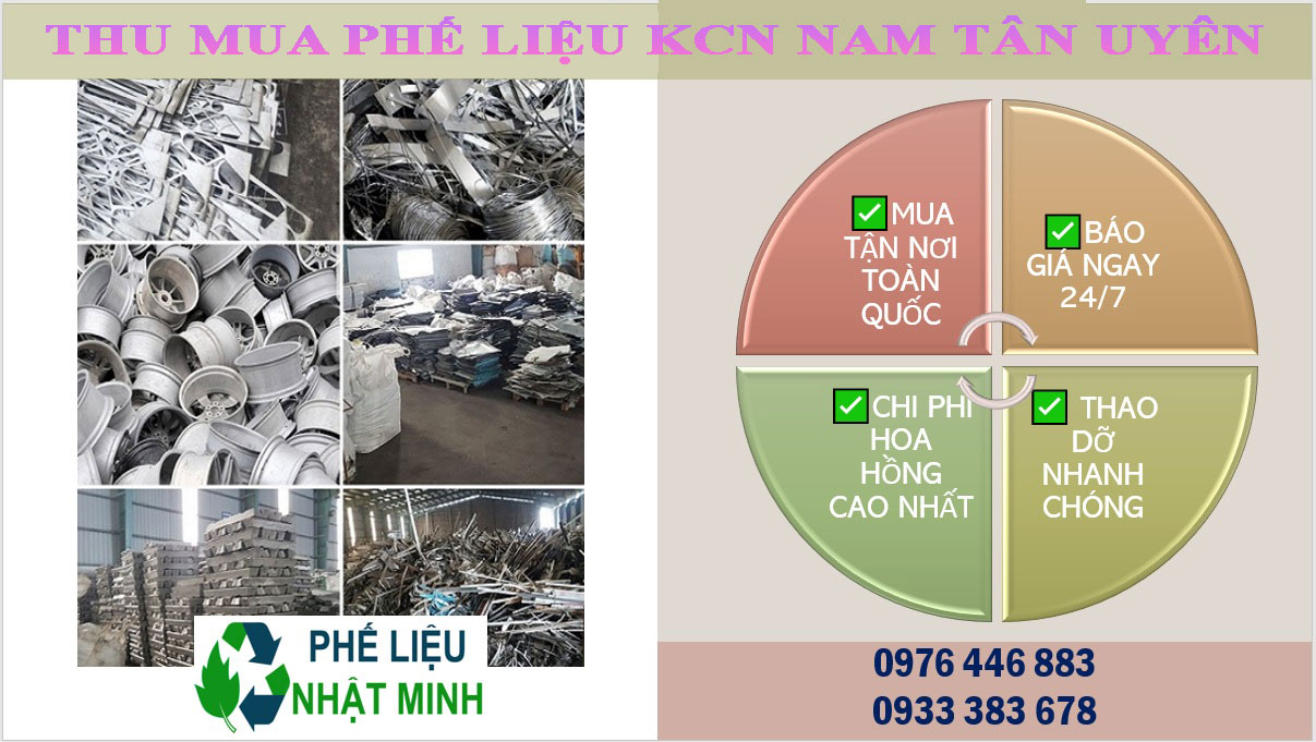 Thu mua phế liệu KCN Nam Tân Uyên