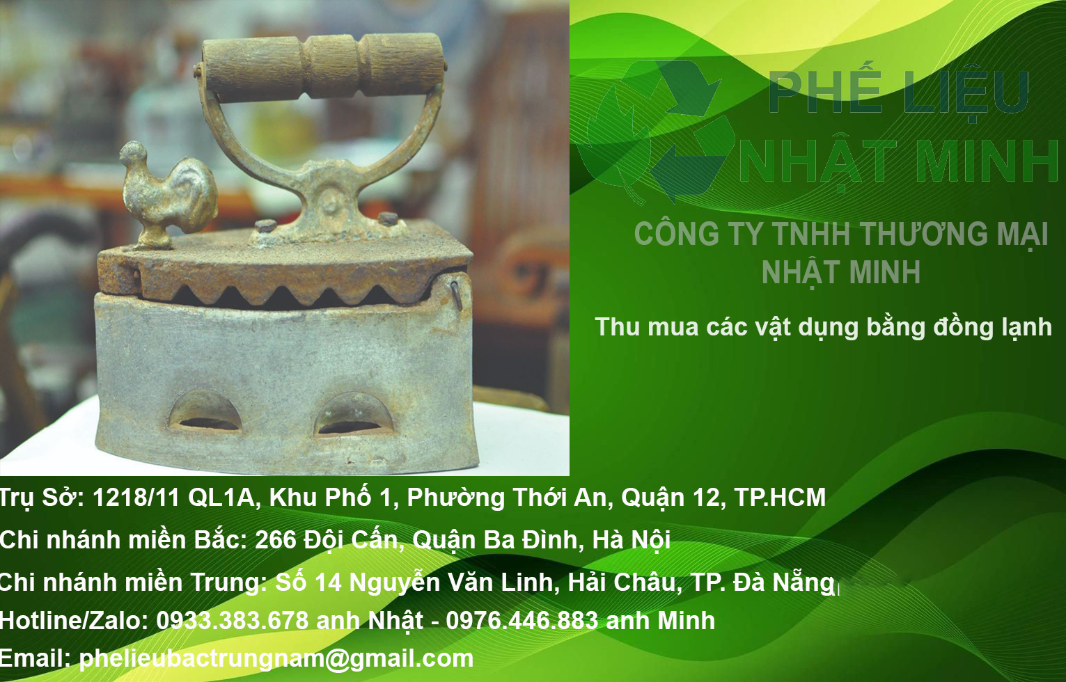 DONG LANH GIA CAO CONG TY NHAT MINH
