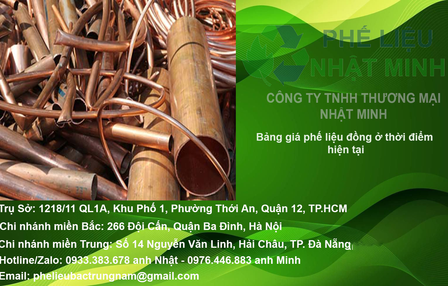 Mua Phe Lieu Dong Cong Ty Nhat Minh