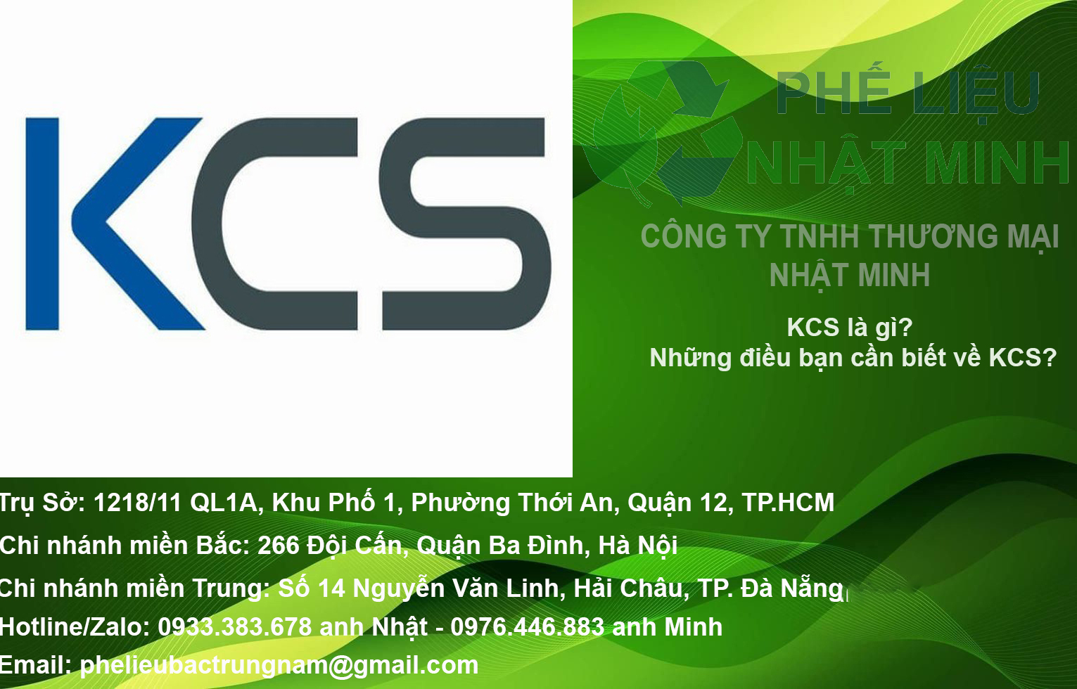 KCS là gì? Những điều bạn cần biết về KCS?