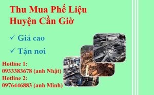 Thu Mua Phế Liệu Huyện Cần Giờ