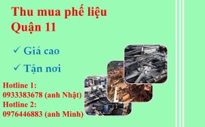 Thu Mua Phế Liệu Quận 11