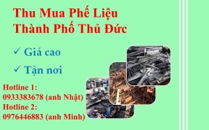 Thu Mua Phế Liệu Thành Phố Thủ Đức
