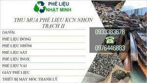 Thu Mua Phế Liệu Đồng, Nhôm, Sắt, Inox Khu Công Nghiệp Nhơn Trạch Ii – Nhơn Phú